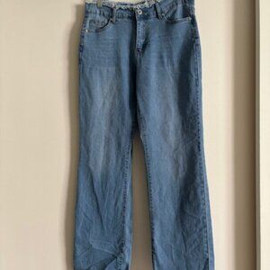 Celebrity Ace Frayed 90s wide jeans - size 13/31
